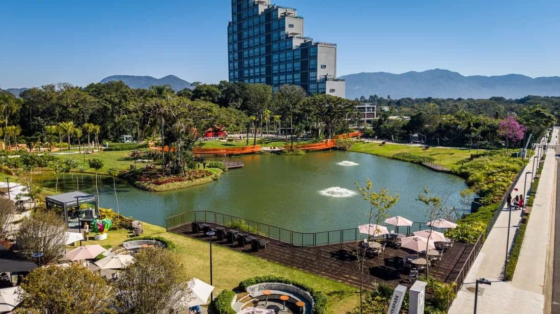 Vokkan conquista 1º lugar em prêmio italiano com paisagismo do Vivapark Porto Belo